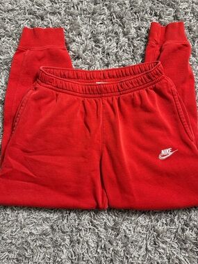 Nike Red Sweatpants